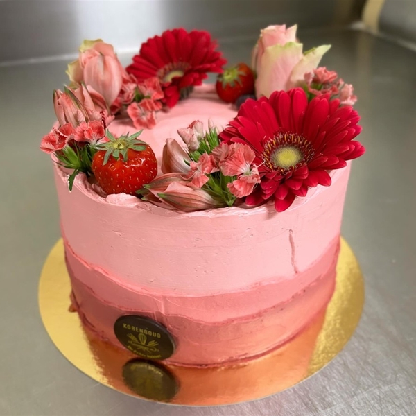 Taarten zonder marsepein/fondant