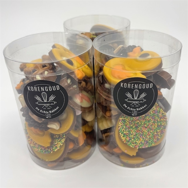 Gemengde paaschocolade groot